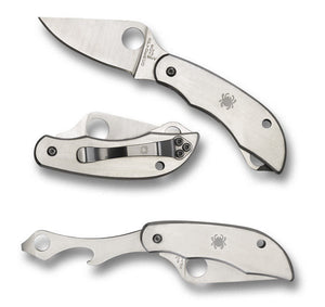 Spyderco c175p clipitool w/screwdriver and bottle opener. - S&R KNIVES INC