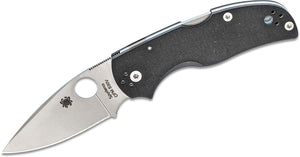 SPYDERCO C41GP5 NATIVE 5 FOLDING KNIFE – CPM® S30V® STEEL – BACK LOCK – MADE IN USA – PLAIN EDGE G - 10 HANDLE - S&R KNIVES INC