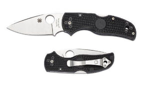 SPYDERCO C41PBK5 NATIVE 5 CPM® S30V® SATIN BLADE BLACK FRN HANDLE BACK LOCK FOLDING KNIFE USA - S&R KNIVES INC