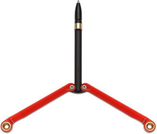 SPYDERCO YUS110 BALIYO RED BACK HEAVY DUTY PEN - S&R KNIVES INC
