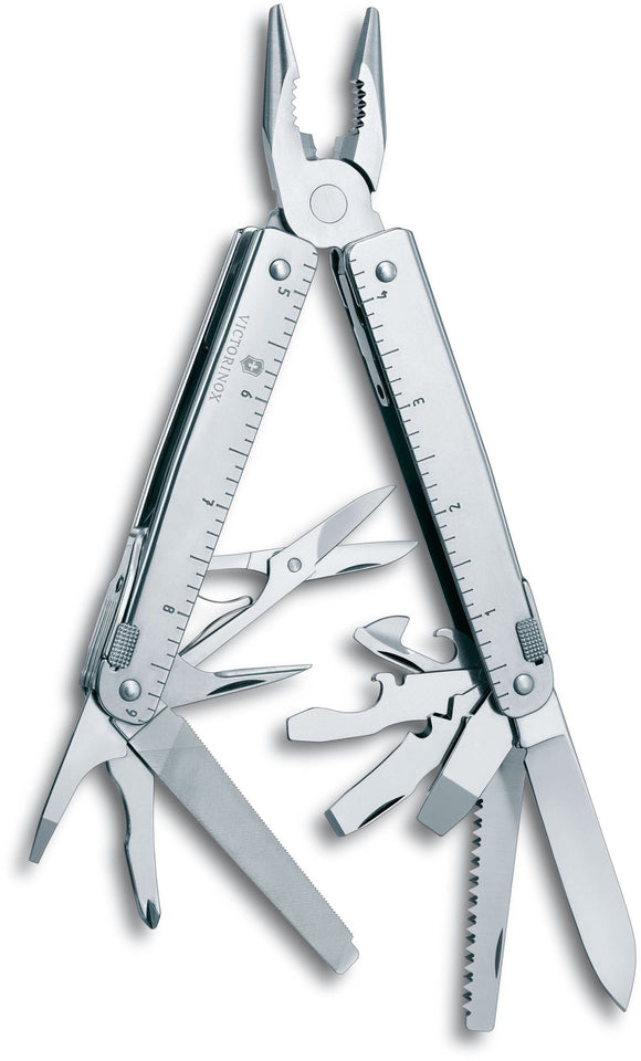 SWISS ARMY 3.0327.N SWISSTOOL X MULTITOOL WITH POUCH - S&R KNIVES INC