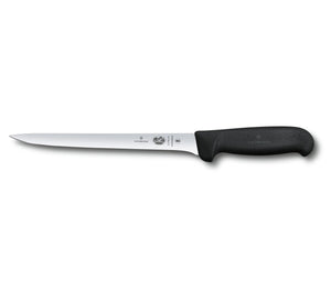 SWISS ARMY VICTORINOX 5.3763.20 - X4 8 INCH FLEXIBLE FILLET FIBROX KITCHEN KNIFE. - S&R KNIVES INC