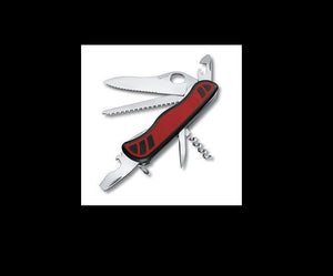 SWISS ARMY VICTORINOX 54849 ONE HAND FORESTER MULTI FUNCTION POCKET KNIFE - S&R KNIVES INC