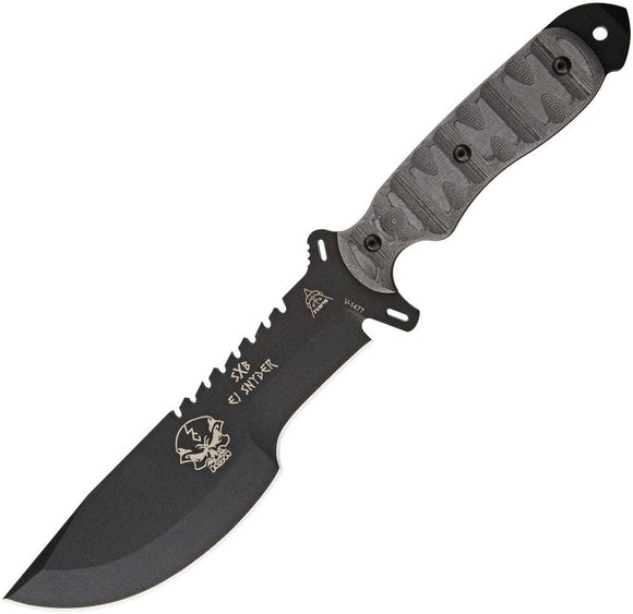 TOPS TPSXB10 SKULLCRUSHER SXB EJ SNYDER XTREME FIXED BLADE KNIFE WITH SHEATH. - S&R KNIVES INC