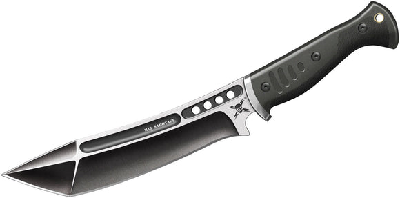 UNITED CUTLER UC3016 M48 SABOTAGE TANTO FIGHTER FIXED BLADE KNIFE WITH SHEATH - S&R KNIVES INC