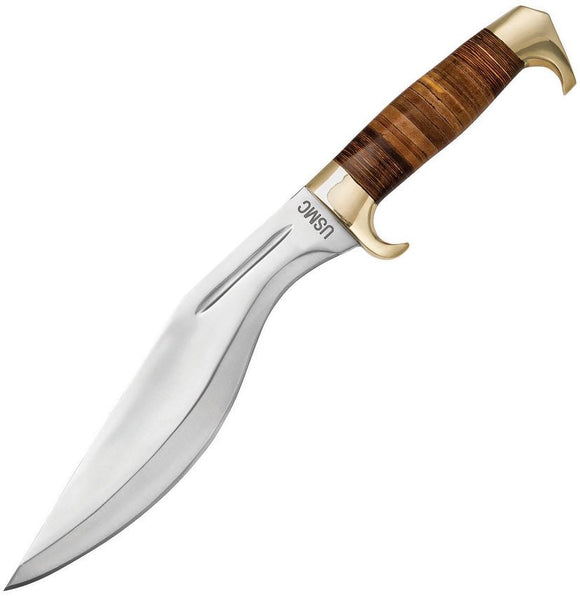UNITED CUTLER UC3329 USMC KURI 420J2 STEEL FIXED BLADE KNIFE W/SHEATH - S&R KNIVES INC