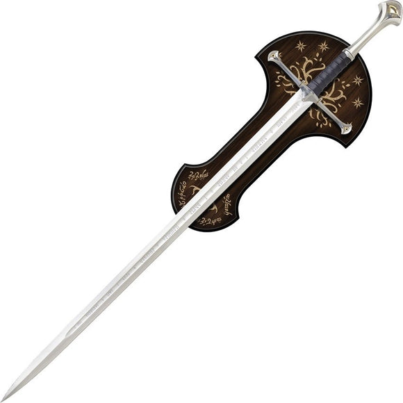 UNITED CUTLERY LOTR UC1380 ANDURIL SWORD OF KING ELESSAR COLLECTOR SWORD - S&R KNIVES INC