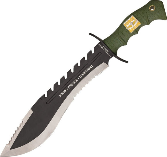 UNITED CUTLERY UC3011 USMC KUKRI MACHETE FIXED BLADE KNIFE WITH SHEATH - S&R KNIVES INC