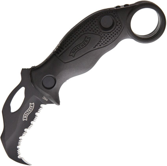 WALTHER KNIVES WAL50764 KDK FOLDING KNIFE. - S&R KNIVES INC